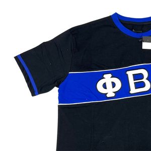 Phi Beta Sigma Black Premium Jersey <b>Shirt</b> for <b>Men</b> Comfortable Fit High Quality Greek Fraternity Apparel Athletic Casual Wear - Product Image 6