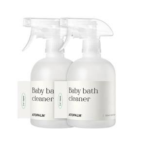 Nettoyant pour baignoire bébé en plastique Atopalm de Neopharma, 500 ml x 2 ensembles pour 0-12 mois - Product Image 1