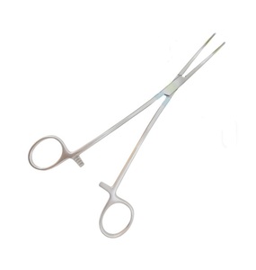 Pinzas Crile CVD con Mango Extra Largo, Pinzas Hemostáticas CRILE de 14 cm, Instrumentos Quirúrgicos Dentales de Acero Inoxidable - Product Image 1