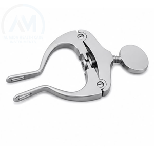 Instruments de soins vétérinaires Al Mida, rétracteur buccal en acier inoxydable, instrument chirurgical manuel pour souris et lapins, certifié CE - Product Image 4
