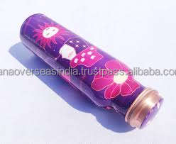 Botella de Agua de Cobre con Diseño Ayurvédico, Sostenible, Libre de BPA y Elegante Solución para la Hidratación Diaria - Product Image 5