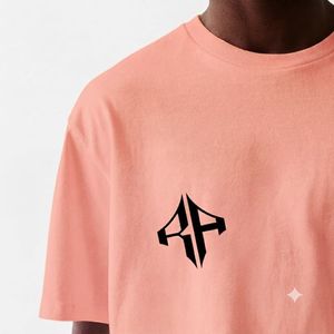 Camiseta Casual de Algodón 100% para Hombre, de Primera Calidad, Corte Holgado, con Logotipo Personalizado Serigrafiado, de Secado Rápido y Cuello Redondo - Product Image 5