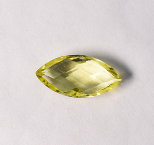 Pierre précieuse en quartz citron naturel, quartz citron jaune 20x10 mm, taille marquise, fabrication de bijoux, pierre précieuse en vrac de 6,95 carats pour bijoux - Product Image 4