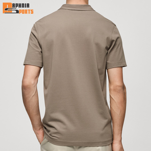 Camiseta Urbana Extra Grande con Logotipo Personalizado, de Alta Calidad, de Algodón Tejido, Sólida, Antiarrugas, de Manga Corta - Product Image 3