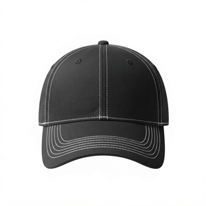 Gorra de Béisbol Lisa de Poliéster 100% al por Mayor, Gorra de Béisbol Deportiva de 6 Paneles de Color Sólido para Hombre - Product Image 3