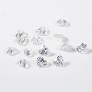 Diamant de laboratoire de qualité supérieure, taille cœur, 0,05-0,50 carat, couleur DEF, clarté VVS VS, excellente taille, diamant synthétique non monté pour bijoux - Product Image 5