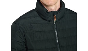 แจ็คเก็ตผู้ชายสั่งทำขายส่ง คุณภาพสูง เสื้อโค้ทฤดูหนาว ผ้ามันเงา ซิปแบบรูดขึ้น แจ็คเก็ตพัฟเฟอร์ไซส์ใหญ่สำหรับผู้ชาย - Product Image 6