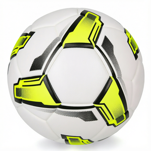 Ballons de football Star Works Corporation personnalisés avec logo, taille 5, écologiques, légers, pour entraînement professionnel en intérieur/extérieur - Product Image 1