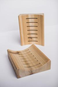<b>Wooden</b> Eco-Friendly Modern Soap Dish Stand Rectangle Shape Minimalist Design <b>Bathroom</b> <b>Accessory</b> Easy to Clean - Product Image 4