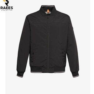 Custom Winter Bomber <b>Jacket</b> <b>Men</b> Premium Quality Canvas Casual Embroidery Logo Comfortable Waterproof Windproof <b>Reversible</b> - Product Image 1