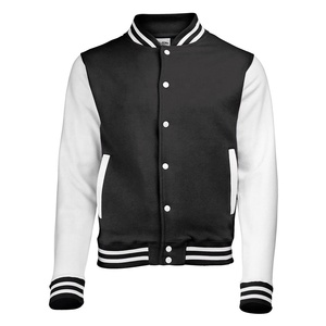 AMNA INDUSTRIES <b>Men's</b> Winter Waterproof Reversible Varsity Bomber <b>Jacket</b> Sunproof High Quality Fleece Custom Baseball Letterman - Product Image 1