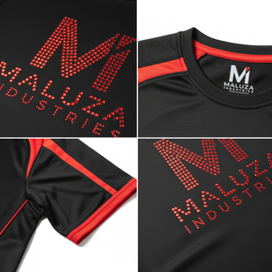 เสื้อยืดพิมพ์ลายตัวอักษรประดับเพชรระยิบระยับ ยืดหยุ่นสูง ทรงเข้ารูป เสื้อยืดเพชรสำหรับผู้หญิง สไตล์เซ็กซี่สำหรับใส่ไปไนต์คลับ - Product Image 5