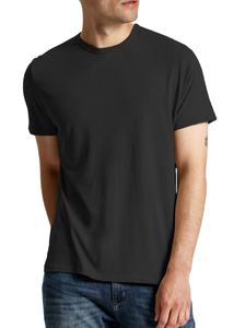 Souper Vente de T-shirt à manches courtes pour hommes, respirant, décontracté Vente en gros OEM Service Prix bon marché Coton Bas quantité minimale de commande Logo personnalisé - Product Image 3