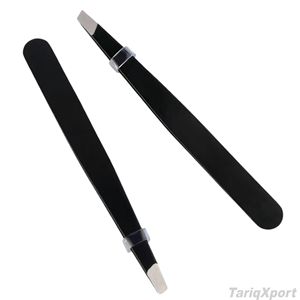 Professional Stainless Steel Curved Lightweight Eyebrow Tweezers Pointed Eyelash Multiple Colors <b>Precision</b> Sewing Eco-Friendly - Product Image 4