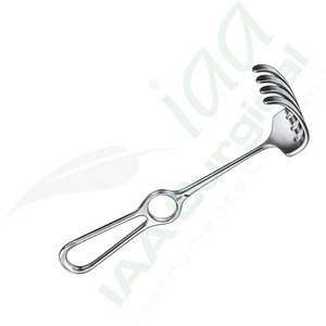 Écarteur chirurgical Korte 23 cm (9 pouces) manuel en acier inoxydable, instrument de chirurgie générale, classe I, certifié CE - Product Image 6