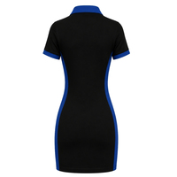 Robe Polo Femme Personnalisée Style Sigma Gamma Rho avec Panneaux Latéraux Manches Courtes Col Sport Décontracté Vente en Gros OEM ODM