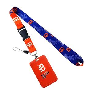 Lanière de cou en polyester tissé personnalisée style MLB pour carte d'identité, porte-badge durable pour événements sportifs et promotions - Product Image 5