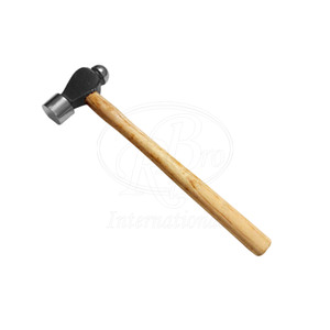 Martillo de punta esférica Picard de acero inoxidable con mango de madera, peso de la cabeza de 220 g, herramienta profesional para herradores - Product Image 4