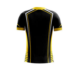 Maillot de jeu personnalisé pour l'e-sport, uniforme d'équipe pour tournoi, respirant, manches courtes, coupe classique, fabricant de maillots Samavia - Product Image 3