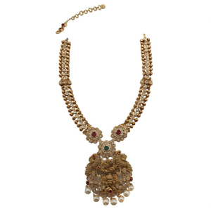 Lekshmi <b>Pearl</b> Necklace Fashion Jewelry <b>Set</b> - Product Image 2