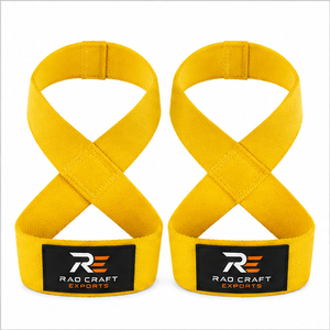 Las mejores correas de levantamiento profesionales en forma de 8 diseñadas para una mejor fuerza de agarre, protección de muñecas y un rendimiento duradero. - Product Image 1