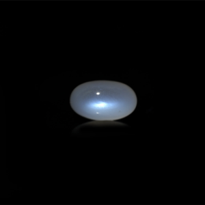 Natural Blue Moonstone Loose Gemstone-6.95 Carat Certified Faceted Raw Stone - Product Image 1