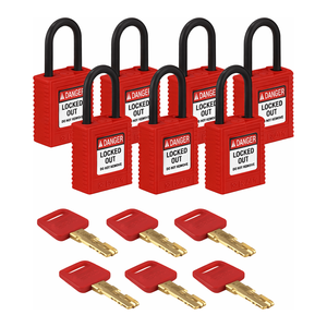 Candado de Seguridad Compacto de Nailon Brady SafeKey para Mantenimiento Eléctrico - Product Image 1