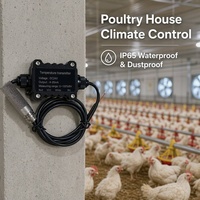 Capteur numérique de température/humidité GAIMC SHT30, sonde I2C en acier inoxydable pour l'automatisation des fermes avicoles
