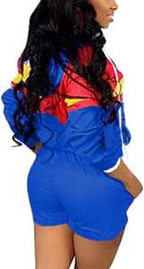 Conjuntos Cortos de Ropa Urbana de Verano Personalizados, Chaqueta Cortavientos de Nailon de Alta Calidad, Impermeable, con Cierre y Logotipo Bordado, Estilo Casual - Product Image 5