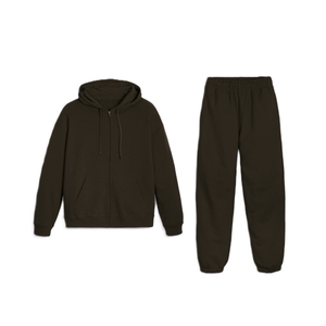 100% Cotton <b>Men's</b> <b>ZIP</b>-Up Tracksuit Full Sleeve Front <b>Pocket</b> High Quality Breathable Cotton Casual <b>Men's</b> Wear Custom Logo - Product Image 4