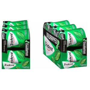 Chewing-gum Tridentt à la menthe verte de qualité supérieure - Pack de 18 bâtonnets à prix avantageux - Product Image 4