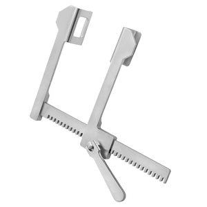 Écarteur de côtes de qualité supérieure avec 2 lames en acier inoxydable, instruments chirurgicaux réutilisables, écarteur de côtes - Product Image 5