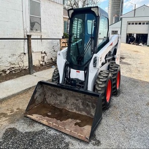 รถตักล้อยางมือสอง Bobcat S550 ชั่วโมงการทำงานต่ำ สภาพดี รถตักขนาดกะทัดรัดสำหรับขาย - Product Image 3