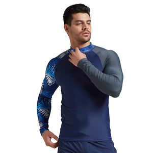 Camiseta de Protección Solar UPF 50+ Personalizada para Hombre, Camiseta de Manga Larga de Secado Rápido para Natación, Surf y Deportes Acuáticos - Product Image 1