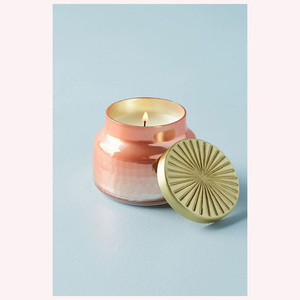 Exclusive Metal Candle Container with Cover for Wedding Favor and Event Decoration - Product Image 6