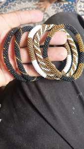 Handmade Glass Seed Beaded Stretch <b>Bracelets</b> Colorful Bohemian Stackable Wristband Jewelry for Women Wholesale Bulk Supplies - Product Image 5