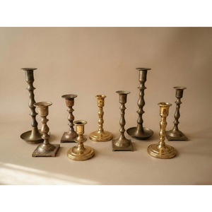 Industry Trending Brass Candlestick Holder Ornate Design Home Decoration Durable Metal <b>Stand</b> - Product Image 4