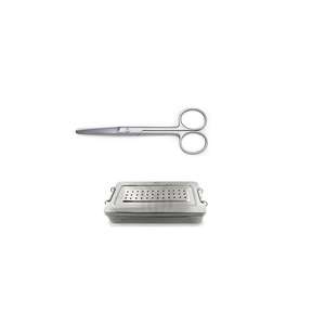 ชุดเครื่องมือผ่าตัดสแตนเลส 17 ชิ้น พร้อมที่จับเข็ม ชุดเย็บแผล คู่มือการใช้งาน ได้รับการรับรองมาตรฐาน CE ระดับ Class I น้ำหนักเบา รับประกัน 1 ปี - Product Image 6