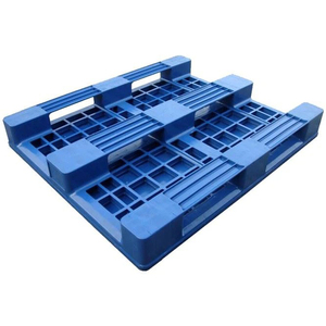Warehouse Euro Plastic Pallet Heavy Duty HDPE Platform for Industrial <b>Storage</b> and <b>Racking</b> <b>Systems</b> - Product Image 2
