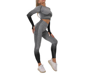 Leggings de Yoga para Mujer en Color Sólido, Diseño 2025, Ropa Deportiva Satinada, Leggings de Gimnasio y Fitness con Logotipo en la Cintura - Product Image 1