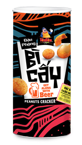 Craquelins aux cacahuètes, collation savoureuse et croustillante à base de cacahuètes, pour les marques de snacks en emballage de détail et la distribution aux services de restauration. - Product Image 2