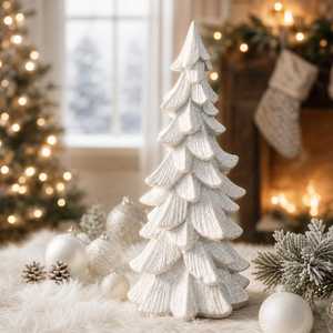 Père Noël en bois moderne avec base suspendue, taille personnalisée, artisanat écologique, décoration de Noël extérieure - Product Image 1