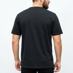 Camiseta de Hombre Oem Sostenible 100% Algodón Premium, Estilo Vintage, Corte Holgado, con Estampado Personalizado en Relieve - Product Image 5