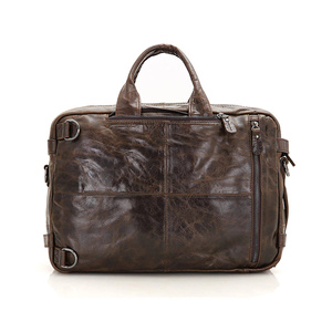 Maletín de Cuero Marrón Dwelt Gears, Bolso de Negocios Vintage, Maletín de Hombro para Oficina y Viajes, Modelo DG-LB-1001 - Product Image 2