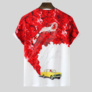 Camisetas de sublimación OEM hechas de algodón y poliéster, fabricadas en Pakistán, camisetas de sublimación personalizadas. - Product Image 2