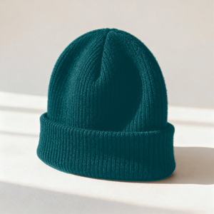 <b>Men</b> Knit Beanies Cotton Blend <b>Winter</b> <b>Hats</b> Custom Logo Private Label Wholesale Headwear Supplier Bulk Production - Product Image 5