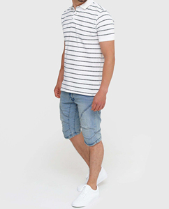 เสื้อโปโลชายขายส่งจากปากีสถาน ผลิตตามสั่ง ผ้าฝ้าย 100% แขนสั้น เสื้อโปโลลำลองสำหรับผู้ชาย แห้งเร็ว - Product Image 5