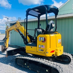 Mini-excavatrice Cat avec accessoires, moteur, pompe, boîte de vitesses - composants essentiels inclus ! Disponible à la vente - Product Image 6