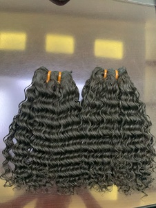 วิกผมสำหรับต่อผมหยักศกธรรมชาติแบบไม่ผ่านกระบวนการผมอินเดีย - Product Image 4
