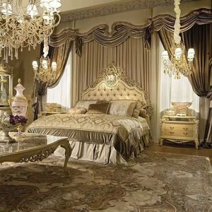 Meubles de chambre à coucher Vellorissa en teck massif, fabriqués à la main, ensemble de chambre à coucher en bois de qualité supérieure, design élégant et classique de luxe. - Product Image 2